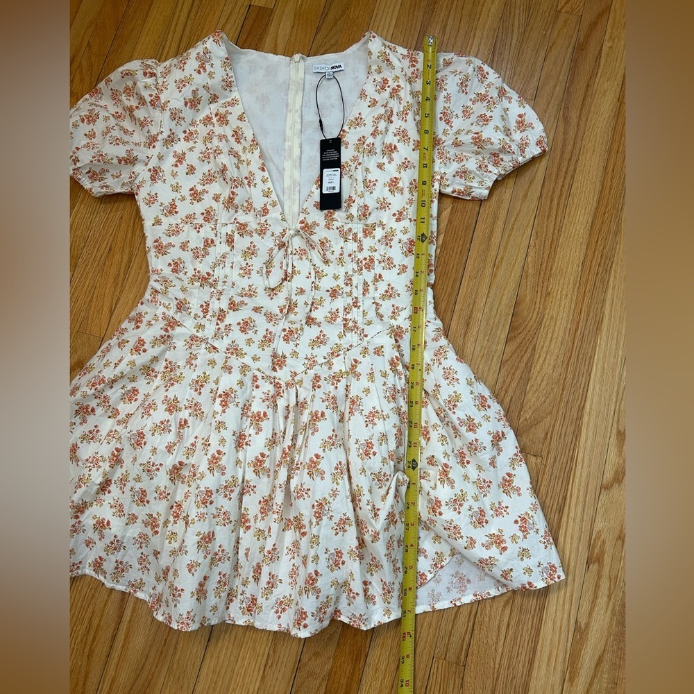 NWT Fashion Nova Belinda Floral Micro Mini Dress - Picture 9 of 9